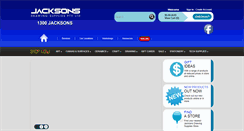 Desktop Screenshot of jacksons.com.au