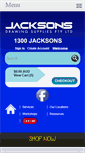 Mobile Screenshot of jacksons.com.au