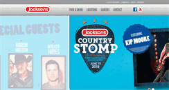 Desktop Screenshot of jacksons.com